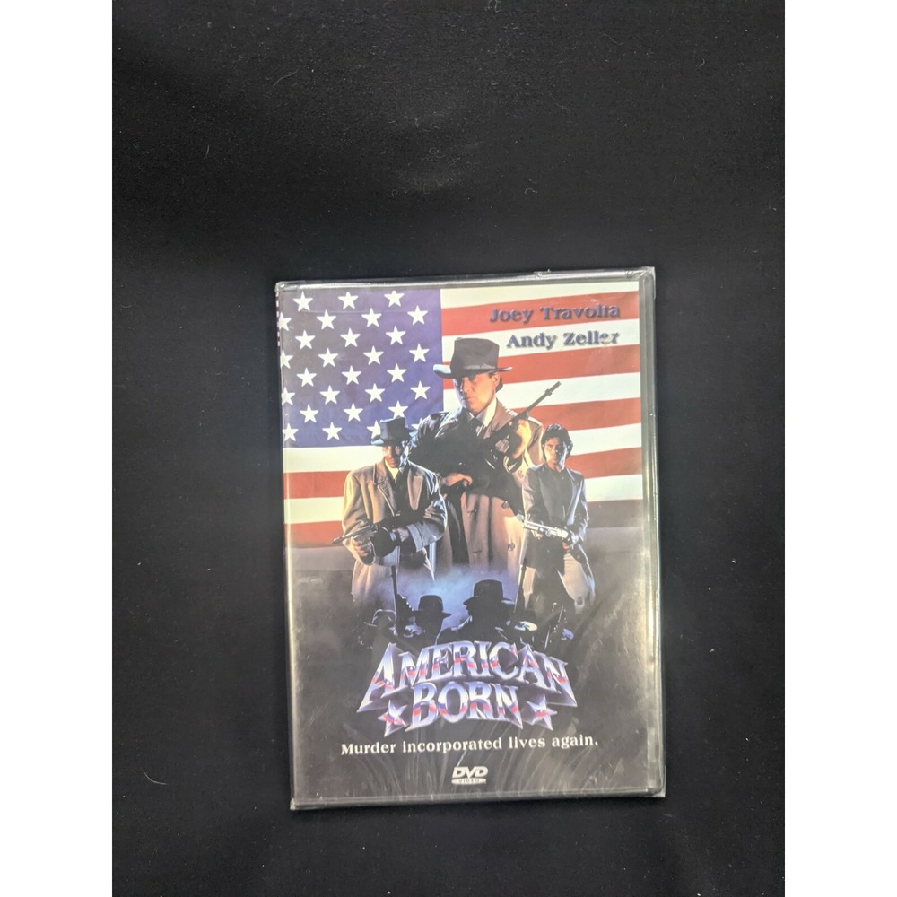 American Born - Joey Travolta Andy Zeller 1991 Mob‎ Movie - DVD Sealed
